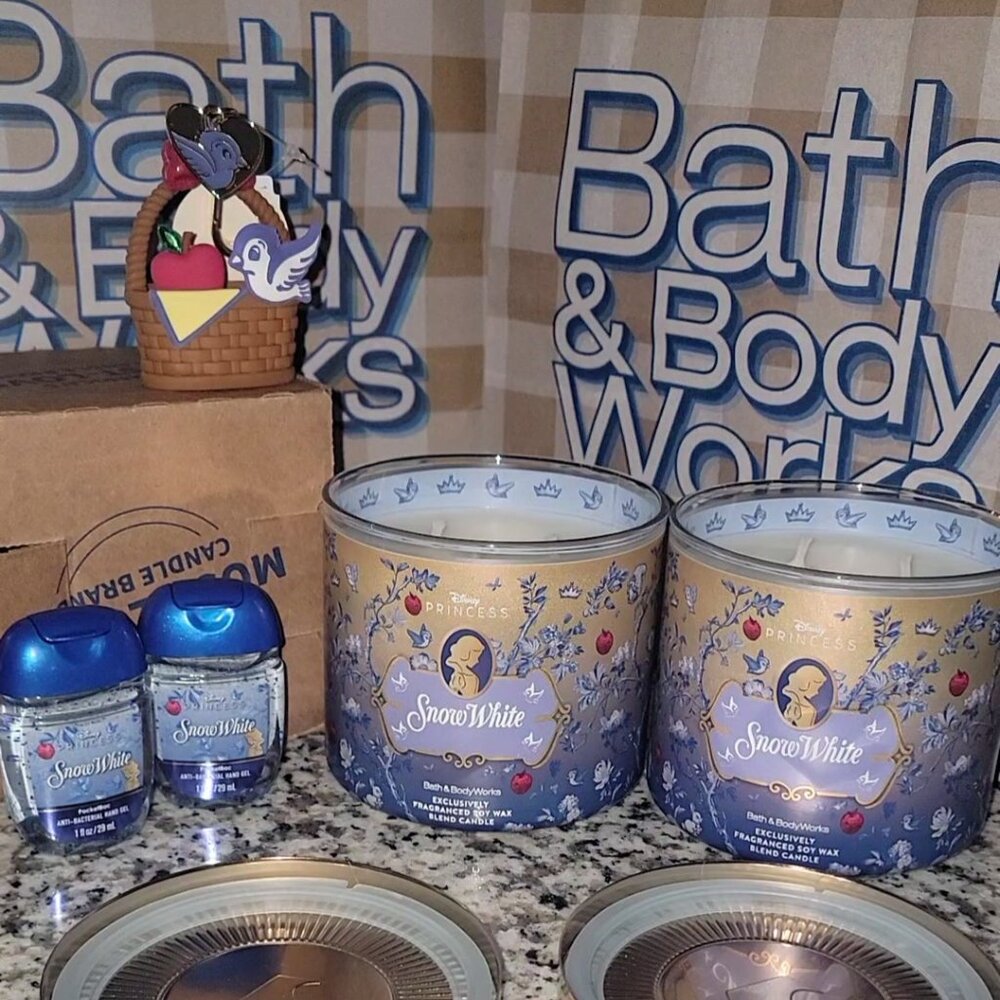 NWT BATH & BODY WORKS DISNEY PRINCESS SNOW WHITE LIMITED EDITION 6PC COLLECTION - Picture 3 of 3